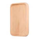 Wooden Rectangular Serving Tray Dinner Drink Food Snack Saucer Platter for Home Restaurants In Australia - Darrahopens