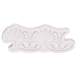 Cake Border Silicone Mold European Retro Pattern DIY Gray Nontoxic for Clay Resin Chocolate In Australia - Darrahopens