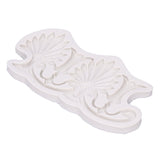 Cake Border Silicone Mold European Retro Pattern DIY Gray Nontoxic for Clay Resin Chocolate