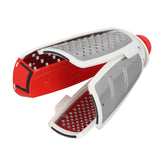 Vegetable Cutter 4 in 1 Multifunctional Stainless Steel Portable Lightweight Easy Operation Veggie ChopperRed In Australia - Darrahopens