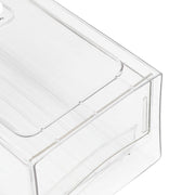 Fridge Containers Food Grade Transparent Pantry Storage Bin Stackable Classification Storage Drawer Type Organizing BinsS