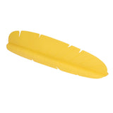 Kitchen Sink Water Splash Guard Elastic Reusable Banana Leaf Water Sink Splashing Guard for Dishes Vegetables Washing Yellow