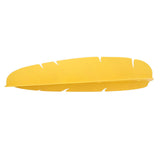 Kitchen Sink Water Splash Guard Elastic Reusable Banana Leaf Water Sink Splashing Guard for Dishes Vegetables Washing Yellow