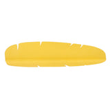 Kitchen Sink Water Splash Guard Elastic Reusable Banana Leaf Water Sink Splashing Guard for Dishes Vegetables Washing Yellow