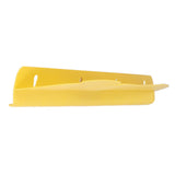 Kitchen Sink Water Splash Guard Elastic Reusable Banana Leaf Water Sink Splashing Guard for Dishes Vegetables Washing Yellow