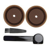 Reusable Coffee Capsule Lid Food Grade Silica Gel Environmental Resilient Lid with Brush Spoon for Vertuoline Pro Coffee Pod In Australia - Darrahopens