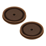 Reusable Coffee Capsule Lid Food Grade Silica Gel Environmental Resilient Lid with Brush Spoon for Vertuoline Pro Coffee Pod
