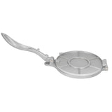Tortilla Press 7.7in Rust Proof Aluminum Alloy Silver Heavy Duty Quesadilla Maker for Home Pasta Shops