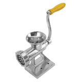 Manual Meat Grinder Silver Simple Operation Small Meat Mincer with Handle for Home Kitchen Restaurants Butcher Shops In Australia - Darrahopens