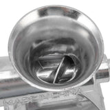 Manual Meat Grinder Silver Simple Operation Small Meat Mincer with Handle for Home Kitchen Restaurants Butcher Shops
