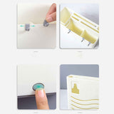 Cutlery Holder Multifunctional Wall Mounted Chopsticks Drying Rack for Home Kitchen White In Australia - Darrahopens