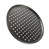 Perforated Pizza Pan Non Stick Baking Easy Unmolding Firm Bottom Vented Pizza Pan 24.5CM