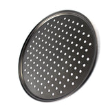 Perforated Pizza Pan Non Stick Baking Easy Unmolding Firm Bottom Vented Pizza Pan 24.5CM
