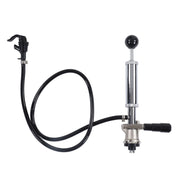Beer Keg Pump Leakproof Rustproof Stainless Steel Beer Quick Keg Tap Pump S Type Dispenser for Picnic Party Wedding