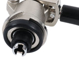 Beer Keg Pump Leakproof Rustproof Stainless Steel Beer Quick Keg Tap Pump S Type Dispenser for Picnic Party Wedding