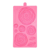 Roses Mold Stick Proof Toxic Free Odorless Dishwasher Safe Silicone Leaf Flower Mould for DIY Cake Chocolate In Australia - Darrahopens