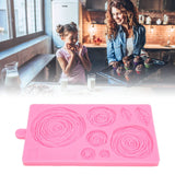 Roses Mold Stick Proof Toxic Free Odorless Dishwasher Safe Silicone Leaf Flower Mould for DIY Cake Chocolate