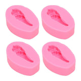 4 Pcs Silicone Mold Drumstick Shape Fondant Silicone Mold Chocolate Cake Decorating Mold DIY Pastry Baking Mold In Australia - Darrahopens