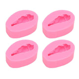 4 Pcs Silicone Mold Drumstick Shape Fondant Silicone Mold Chocolate Cake Decorating Mold DIY Pastry Baking Mold In Australia - Darrahopens