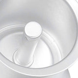 Moka Stove Coffee Maker Professional Metal Italian Coffee Maker for Home Travel Silver 150ml