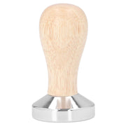 Coffee Tamper Detachable Food Grade Stainless Steel Flat Bottom Coffee Powder Press Hammer with Wooden Handle 49mm In Australia - Darrahopens