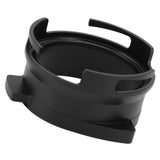 54mm Coffee Portafilter Dosing Funnel Aluminum Alloy Rotatable Dosing Funnel Coffee Machine Accessories Black
