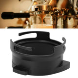 54mm Coffee Portafilter Dosing Funnel Aluminum Alloy Rotatable Dosing Funnel Coffee Machine Accessories Black