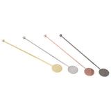 4pcs Stainless Steel Cocktail Layering Stick Coffee Beverage Stirrers Stick for Restaurants Milk Tea Shop