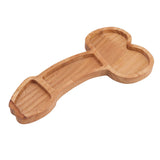 Aperitif Board Composite Wood Trumpet Shape Cooked Food Platter for Housewarming Gift Left