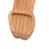 Aperitif Board Composite Wood Trumpet Shape Cooked Food Platter for Housewarming Gift Left