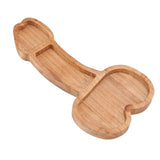 Aperitif Board Composite Wood Trumpet Shape Cooked Food Platter for Housewarming Gift Right In Australia - Darrahopens