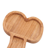 Aperitif Board Composite Wood Trumpet Shape Cooked Food Platter for Housewarming Gift Right