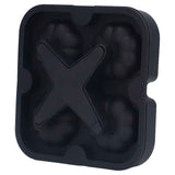 Pumpkin Ice Ball Mold 3D Pumpkin Shape Food Grade Silicone 4 Cells Easy Release Whiskey Ice Mold for Coffee Tea Cocktail Black In Australia - Darrahopens