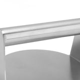 Meat Press Manual Stick Free Comfortable Handle 304 Stainless Steel Round Burger Press for Bacon Steak Grilling