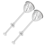 2Pcs Tea Strainer Long Handle Stainless Steel Infuser Filter Reusable Teapot Interval Diffuser In Australia - Darrahopens