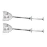 2Pcs Tea Strainer Long Handle Stainless Steel Infuser Filter Reusable Teapot Interval Diffuser