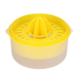 Lemon Squeezer 2 in 1 Juicer Juice Press Yolk Separator PP Hand Tool for Fruit Orange