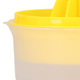 Lemon Squeezer 2 in 1 Juicer Juice Press Yolk Separator PP Hand Tool for Fruit Orange