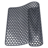 Sink Mat Silicone Durable Grid Design Anti Slip Sink Protection Pad for Kitchen Stainless Steel Ceramic Sinks