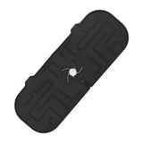 Faucet Handle Drip Catcher Tray Durable Silicone Sink Faucet Mat for Kitchen Bathroom Apartment Hotel Black In Australia - Darrahopens
