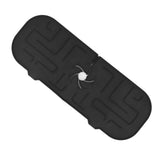 Faucet Handle Drip Catcher Tray Durable Silicone Sink Faucet Mat for Kitchen Bathroom Apartment Hotel Black In Australia - Darrahopens