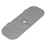 Faucet Handle Drip Catcher Tray Durable Silicone Sink Faucet Mat for Kitchen Bathroom Apartment Hotel Gray In Australia - Darrahopens