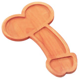 Aperitif Board 9.4in Eco Friendly Wood Nontoxic Odorless BPA Free Large Space Charcuterie Board for Aperitifs Cheese Right