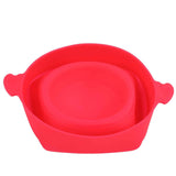 Microwavable Popcorn Bowl with Transparent Lid and Handle Collapsible Silicone Popcorn Maker for Home Rose Red In Australia - Darrahopens
