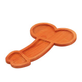Aperitif Board 15.7in Eco Friendly Wood Nontoxic Odorless BPA Free Large Space Charcuterie Board for Steak Deli Cake Right
