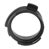 54mm Coffee Portafilter Dosing Funnel Aluminum Alloy Rotatable Dosing Funnel for Coffee Machine Black