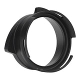 54mm Coffee Portafilter Dosing Funnel Aluminum Alloy Rotatable Dosing Funnel for Coffee Machine Black