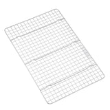 Checkered Cooling Rack 304 Stainless Steel Grid Deformation Resistance Baking Wire Rack for Home Bakery Bread Cake Cooky