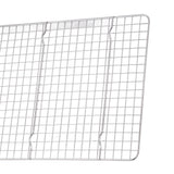 Checkered Cooling Rack 304 Stainless Steel Grid Deformation Resistance Baking Wire Rack for Home Bakery Bread Cake Cooky