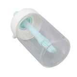 Press Control 2 in 1 Oil Bottle Dispenser Kitchen Glass Oil Bottle with Silicone Brush 230ml Blue In Australia - Darrahopens